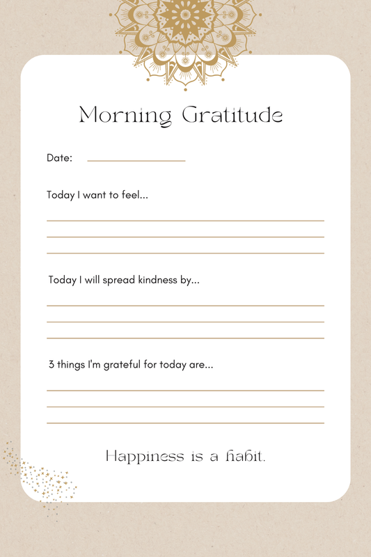 Find My Sunshine - Gratitude Journal
