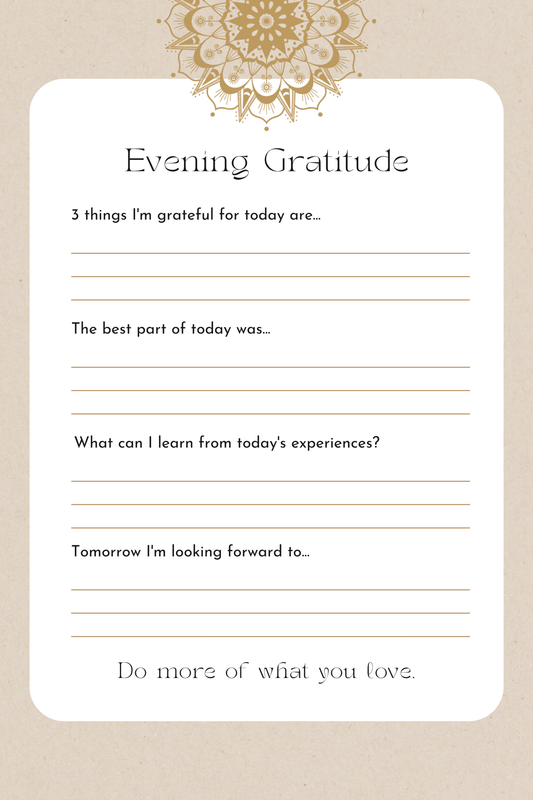 Find My Sunshine: Gratitude Journal (Digital Download)