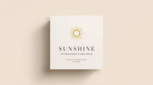 Affirmations Card Deck (Digital Download)
