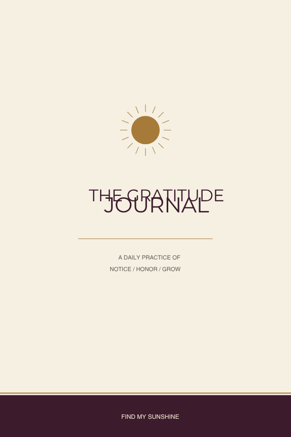 The Gratitude Journal — 60-Day Guided Practice · Digital PDF