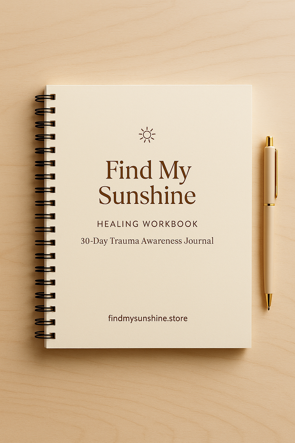 Find My Sunshine Healing Workbook (Digital Download)