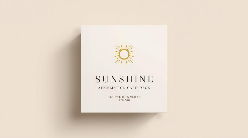 Affirmations Card Deck (Digital Download)