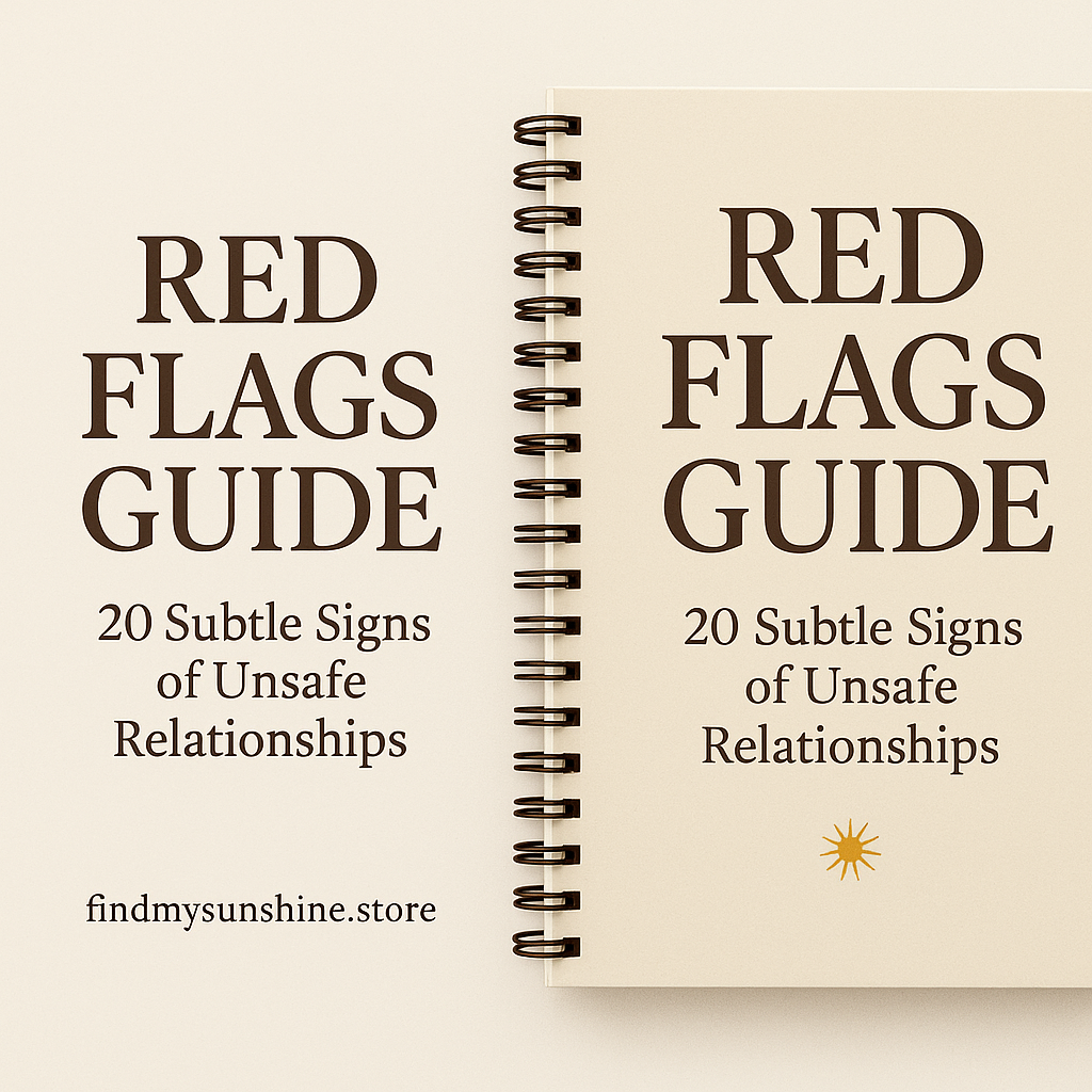 Find My Sunshine - The Relationship Red Flags Guide (Digital Download)