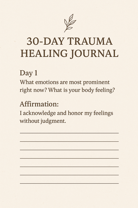 Find My Sunshine 30-Day Relationship Awareness Journal (Digital Download)￼