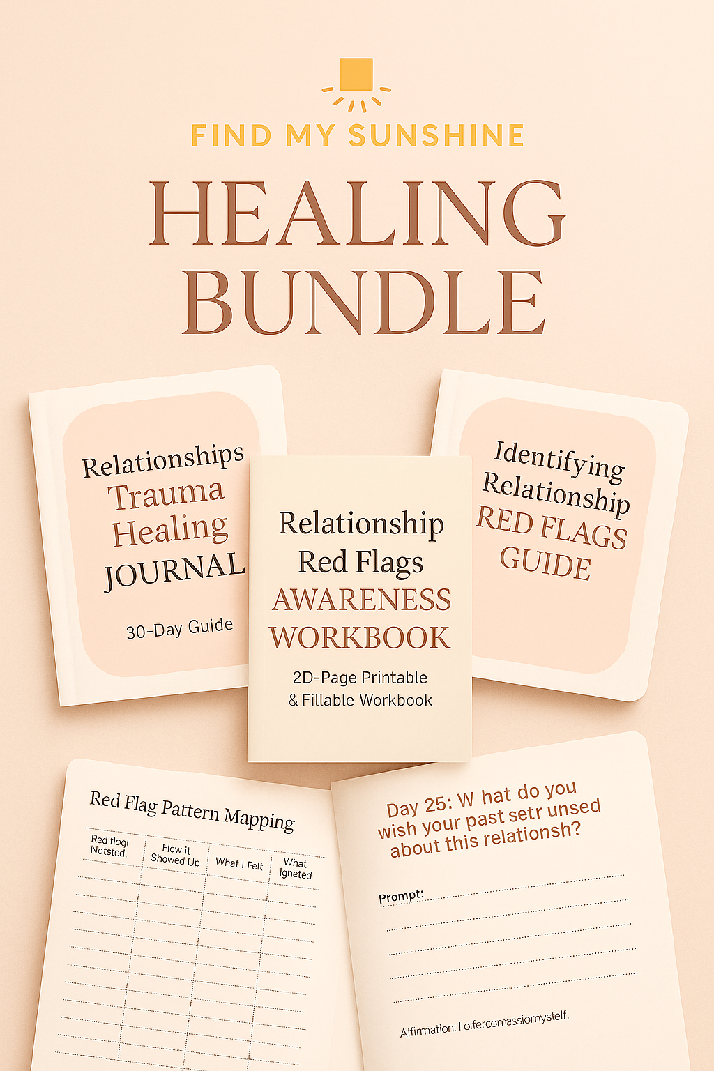 Find My Sunshine - The Ultimate Healing Bundle (Digital Download Set)